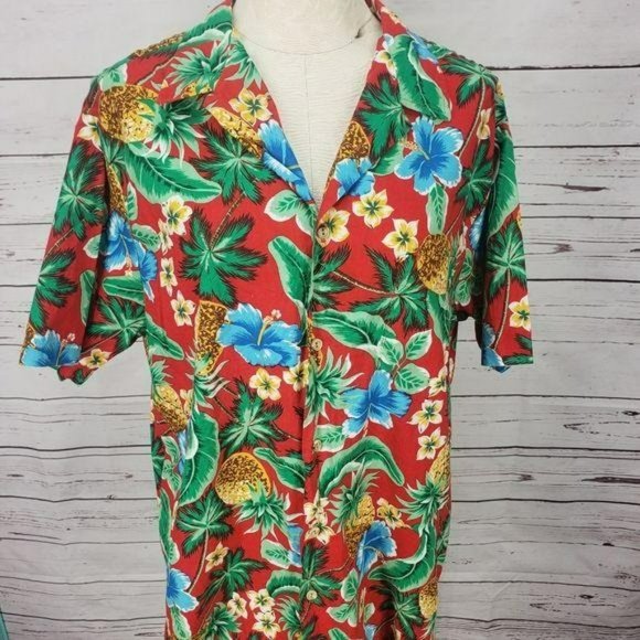 RjC vtg made in Hawaii Button Up XL shirt - Picture 8 of 10